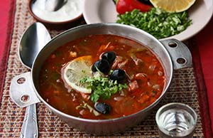 Солянка мясная